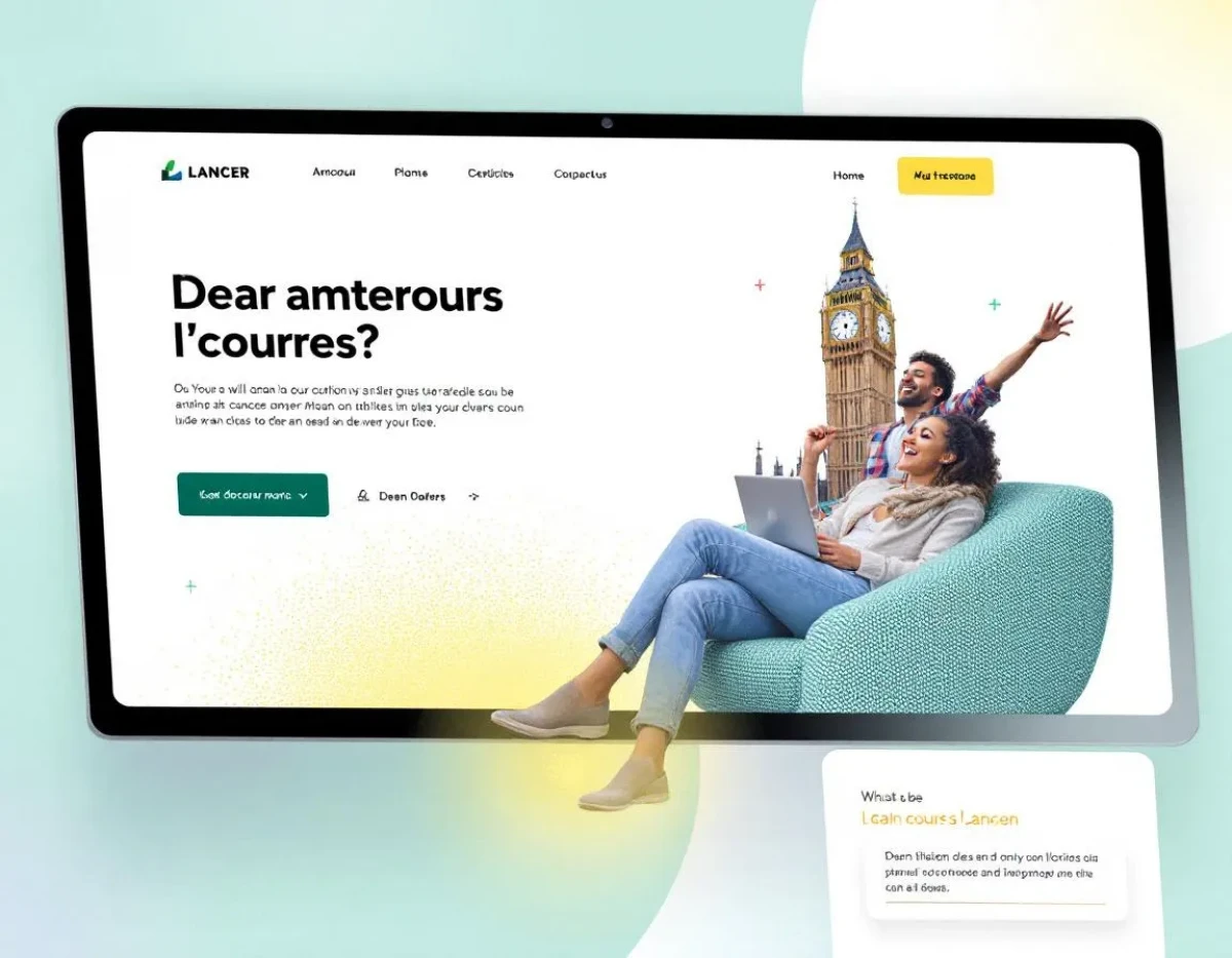 Lancer une plateforme de cours en ligne pour apprendre l'anglais